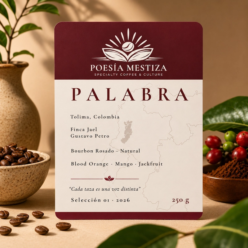 Palabra · Pink Bourbon · Natural product photo 2 Palabra · Pink Bourbon · Natural — image 2